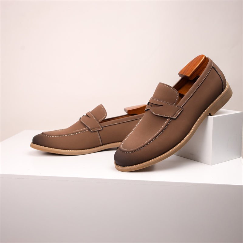 Coletti™ Loafers — Step Confidently with Italian Craftsmanship That Owns Every Room (Brown 6) - Shoes | Zavonix