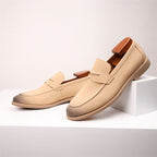 Coletti™ Loafers — Step Confidently with Italian Craftsmanship That Owns Every Room (Beige 6) - Shoes | Zavonix