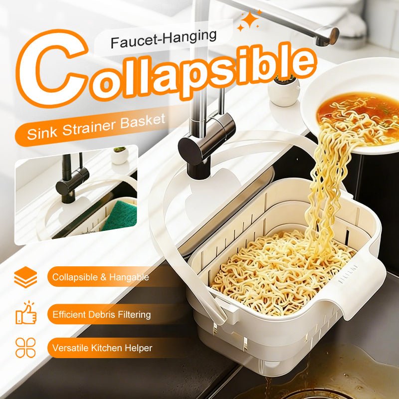 Collapsible Hanging Sink Strainer Basket Product Image 02