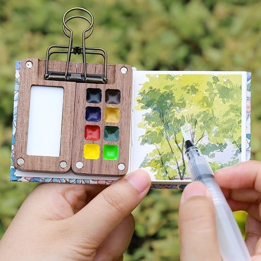 ColorSplash Mini Watercolor Set 🎨 - Zavonix