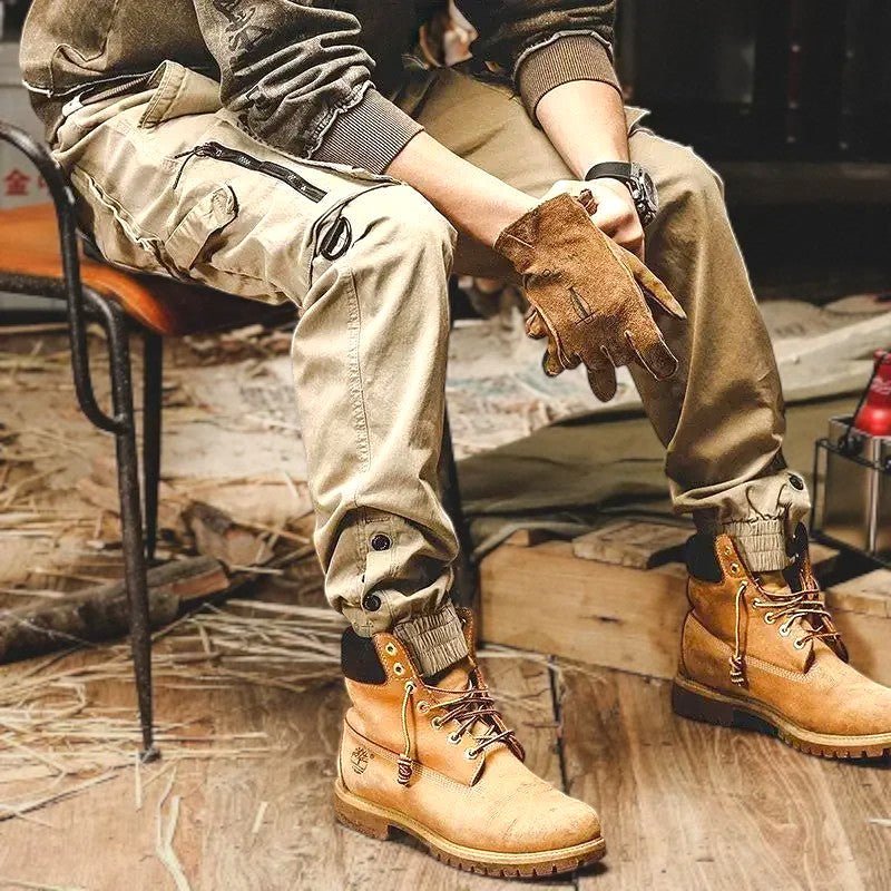 Combat Joggers Tactical Joggers (Khaki XS) - Men's Apparel | Zavonix