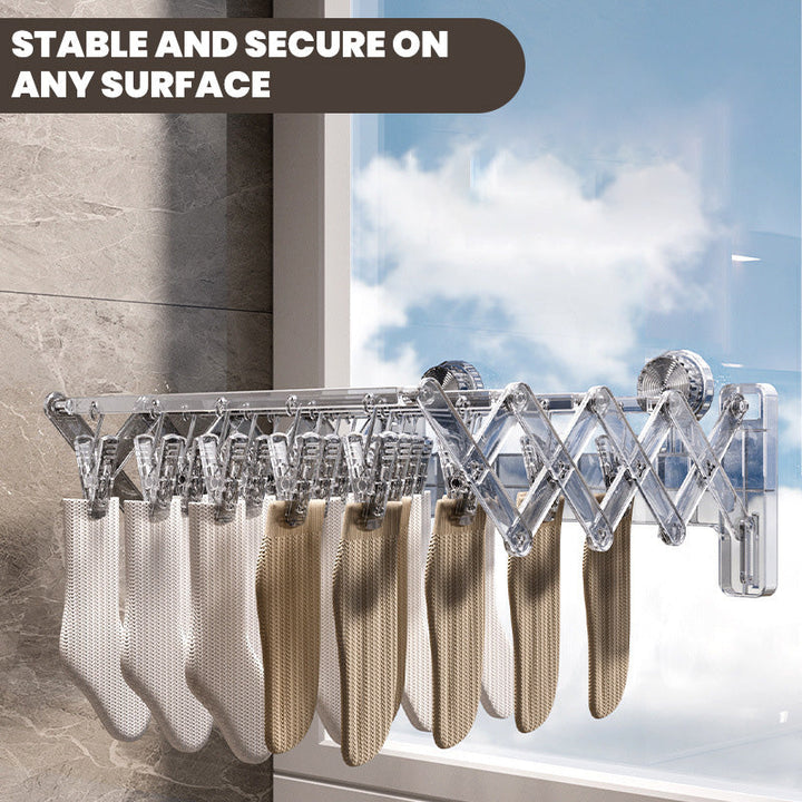 Compact Foldable 20 Clip Drying Rack Product Image 04