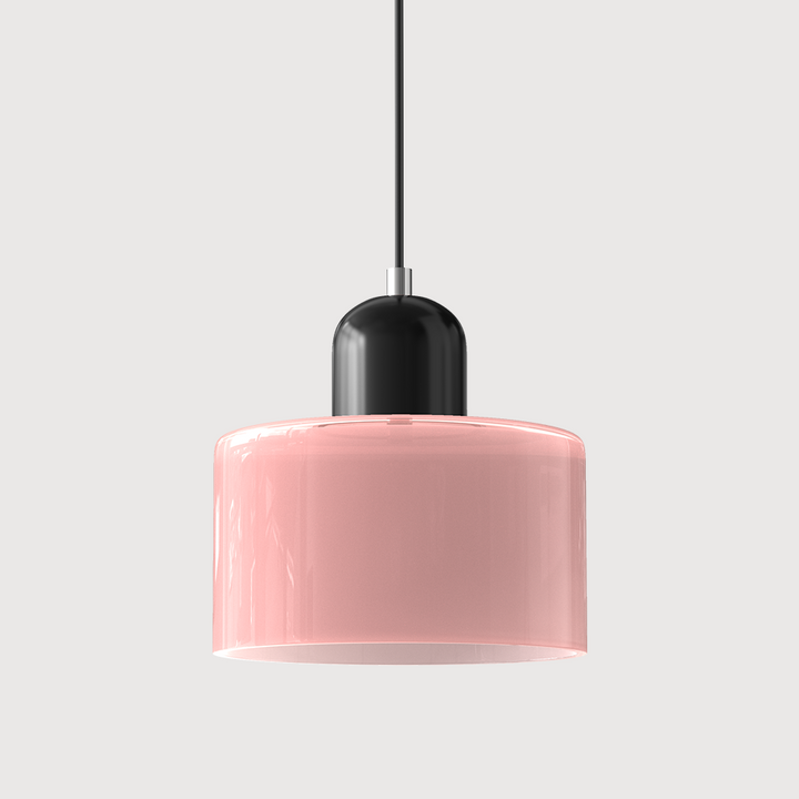 Compact Geometric Glass Pendant Light Product Image 10