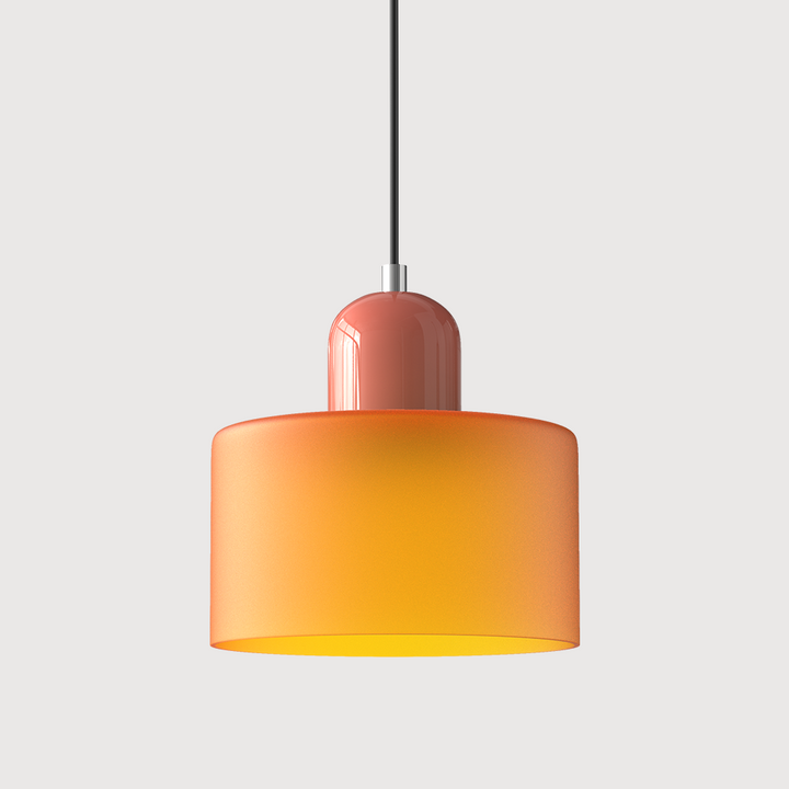 Compact Geometric Glass Pendant Light Product Image 23