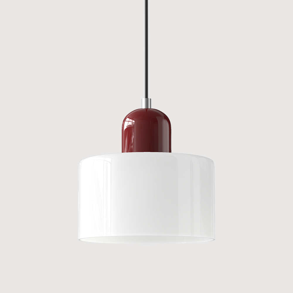 Compact Geometric Glass Pendant Light Product Image 25