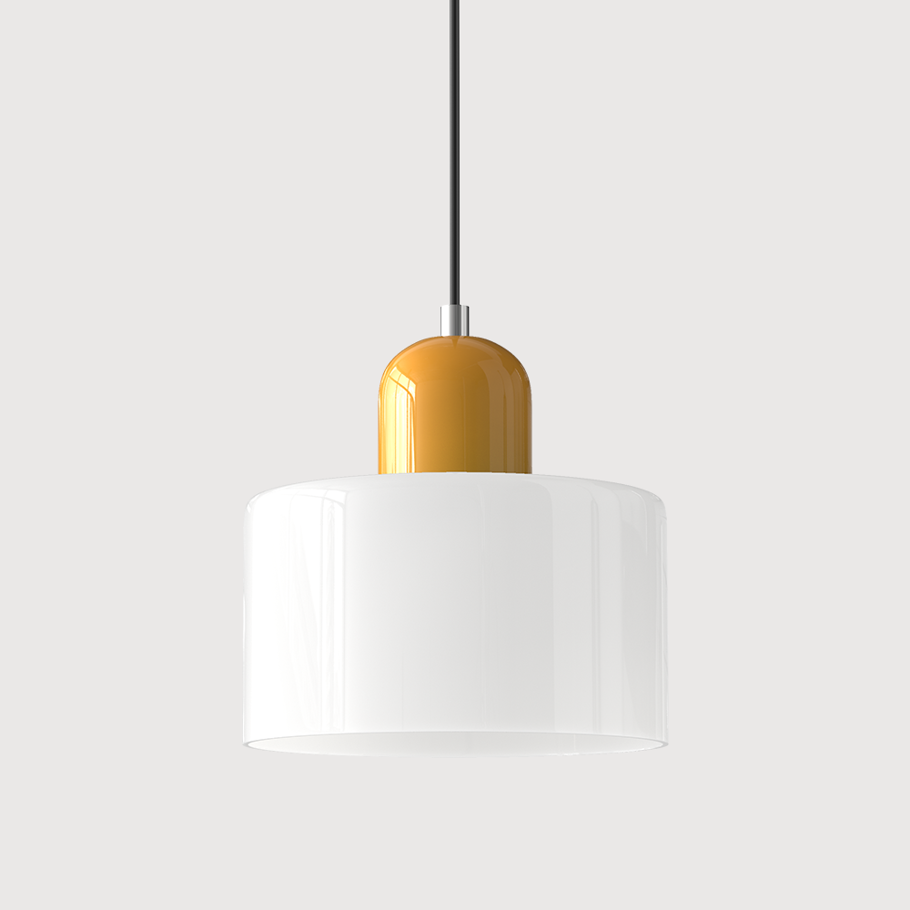 Compact Geometric Glass Pendant Light Product Image 26