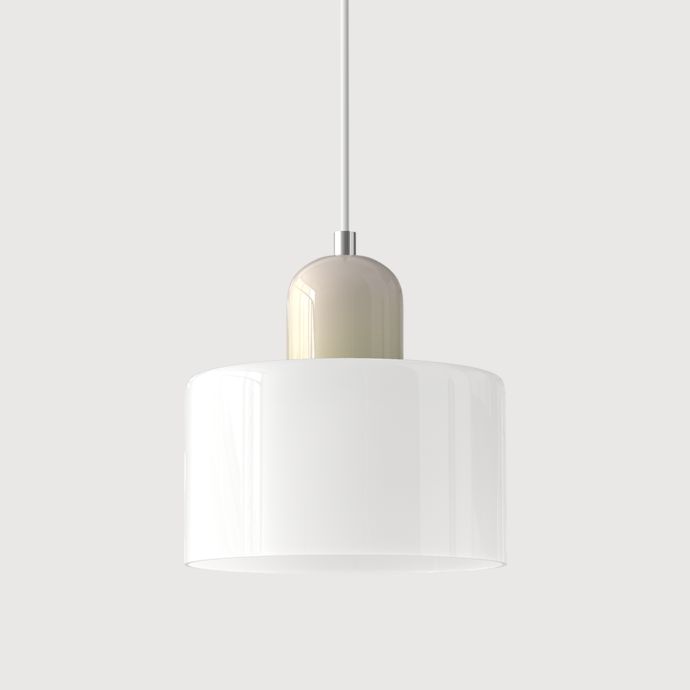 Compact Geometric Glass Pendant Light Product Image 30