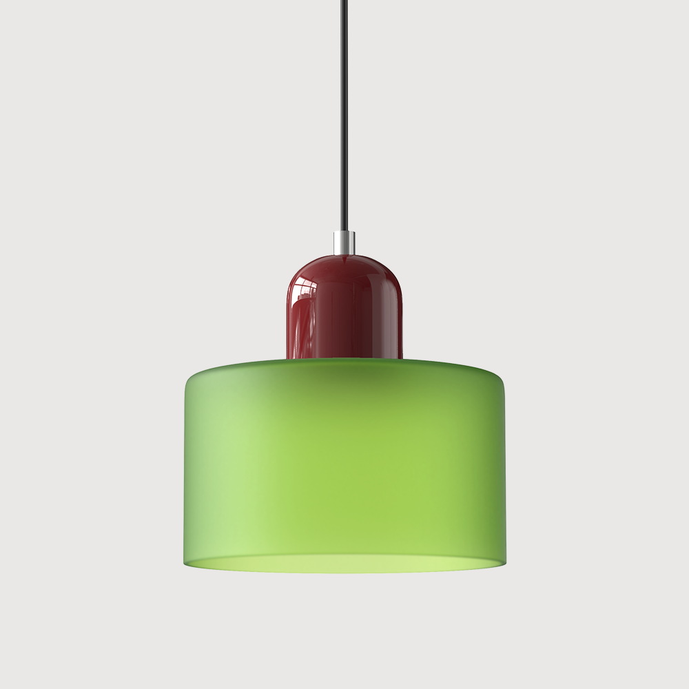 Compact Geometric Glass Pendant Light Product Image 32