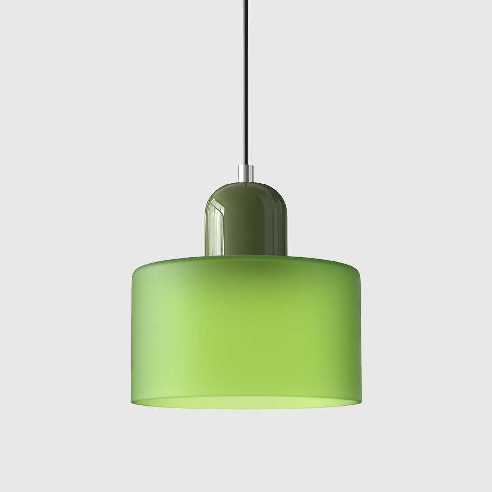 Compact Geometric Glass Pendant Light Product Image 33