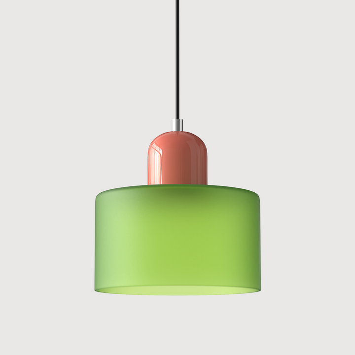 Compact Geometric Glass Pendant Light Product Image 35