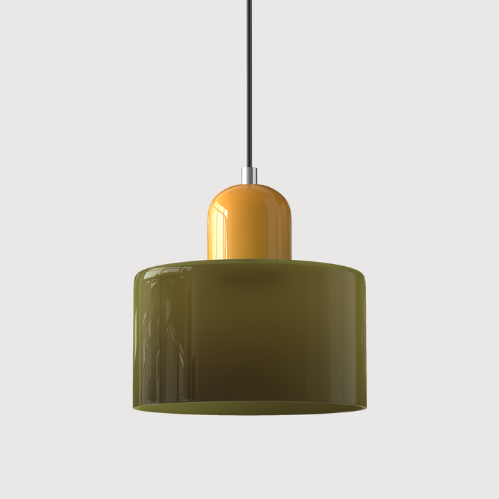 Compact Geometric Glass Pendant Light Product Image 38