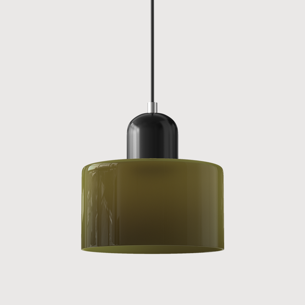 Compact Geometric Glass Pendant Light Product Image 40