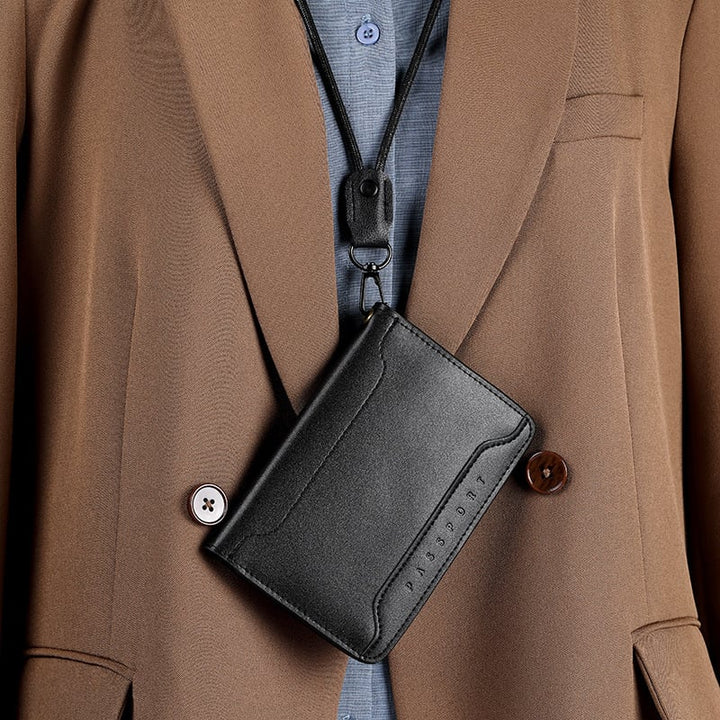 Compassslim Leather Travel Wallet Passport Holder Product Image 03