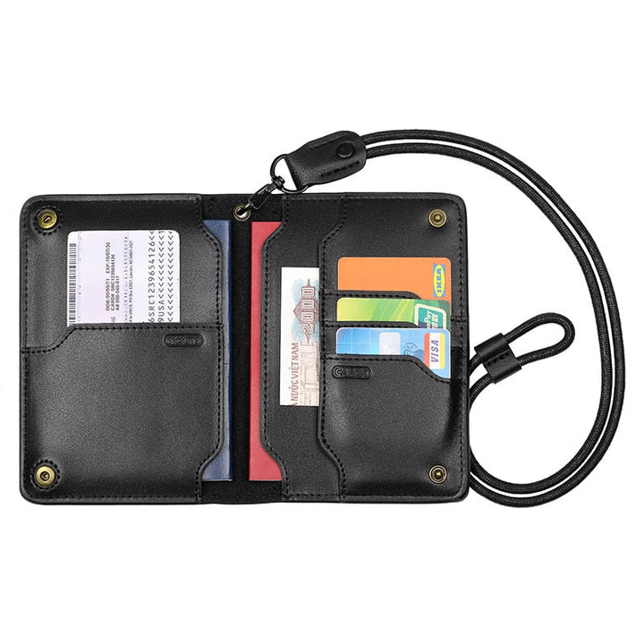 Compassslim Leather Travel Wallet Passport Holder Product Image 05