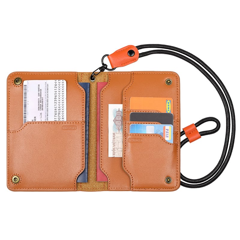 Compassslim Leather Travel Wallet Passport Holder Product Image 07