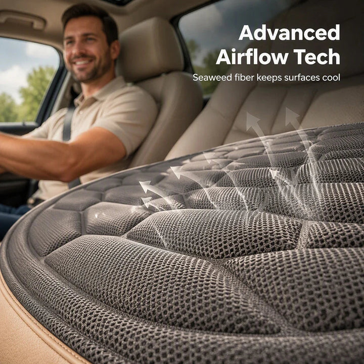 Cooling Car Seat Cushion Latex Support Product Image 03