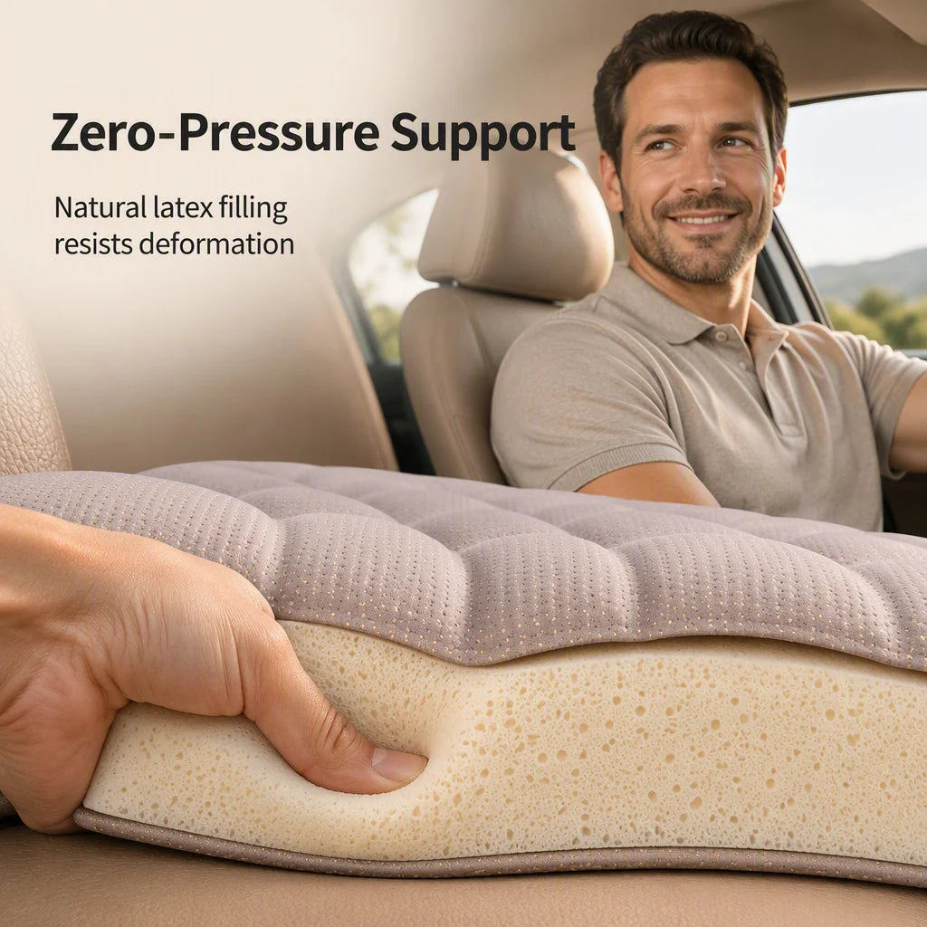 Cooling Car Seat Cushion Latex Support Product Image 05