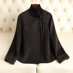 CORA™ MERINO WOOL JACKET (Gray Black XS) - | Zavonix