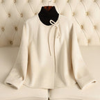 CORA™ MERINO WOOL JACKET (Gray Black XS) - | Zavonix