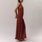 The Cannes Maxi Dress (Yellow S) - Women Dress | Zavonix