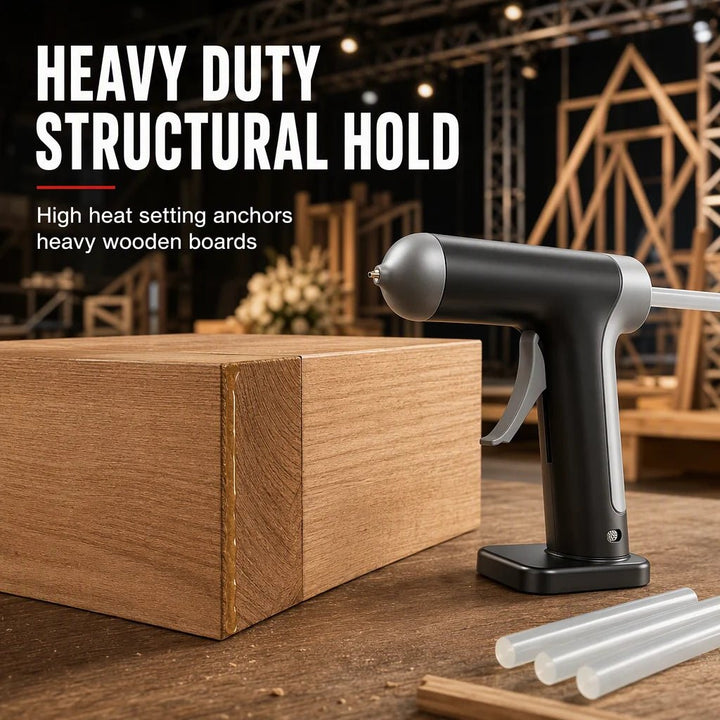 Cordless Hot Glue Gun Kit Copper Nozzle Product Image 04