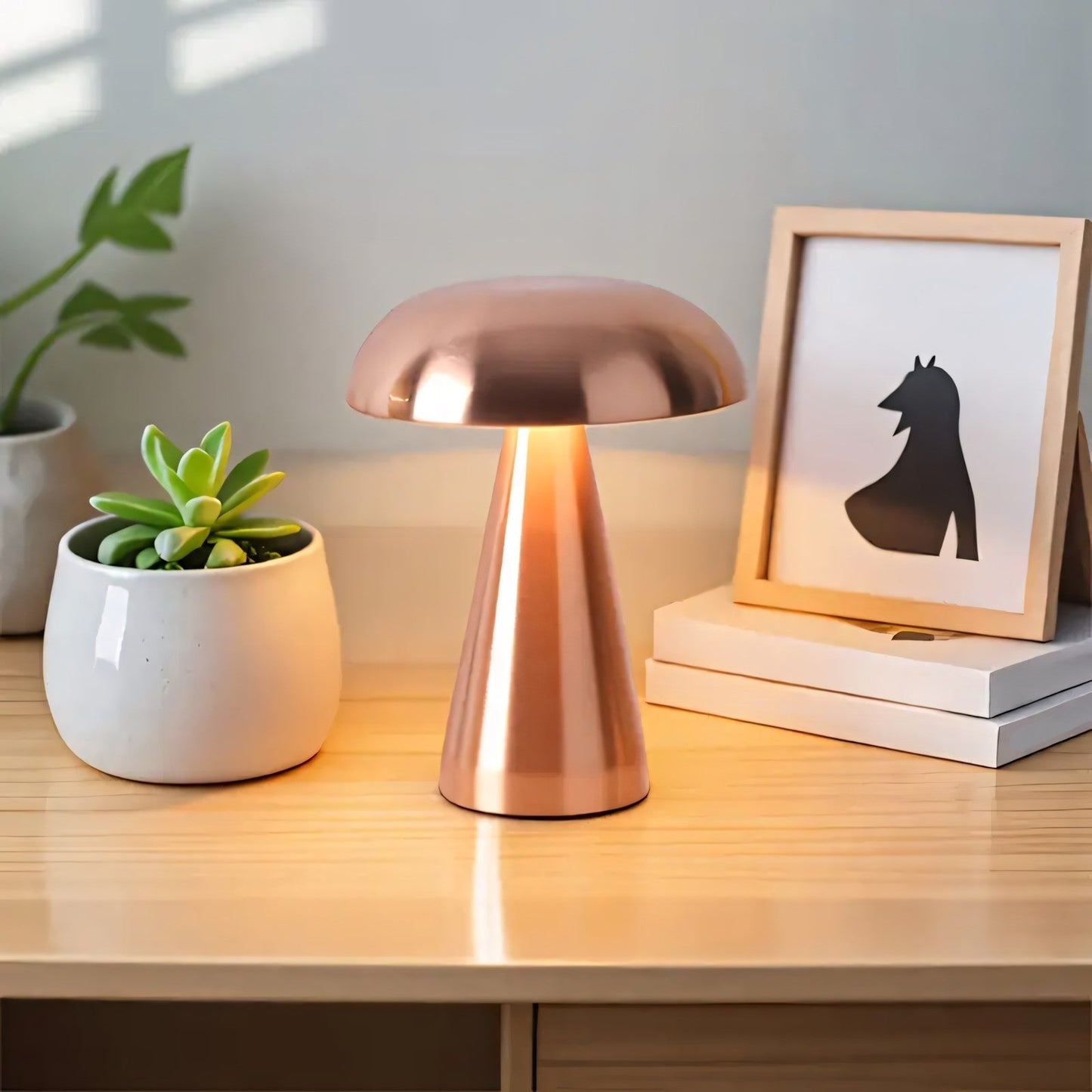 Cordless LED Lamp with 3 Adjustable Lighting Modes – Portable Rechargeable Light for Home and Office 2