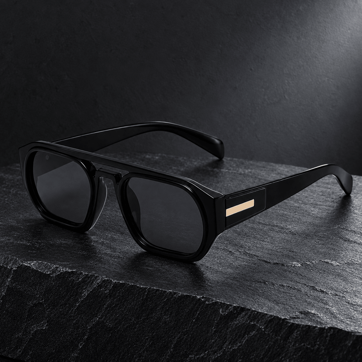 Corven Square Sunglasses Black image 4