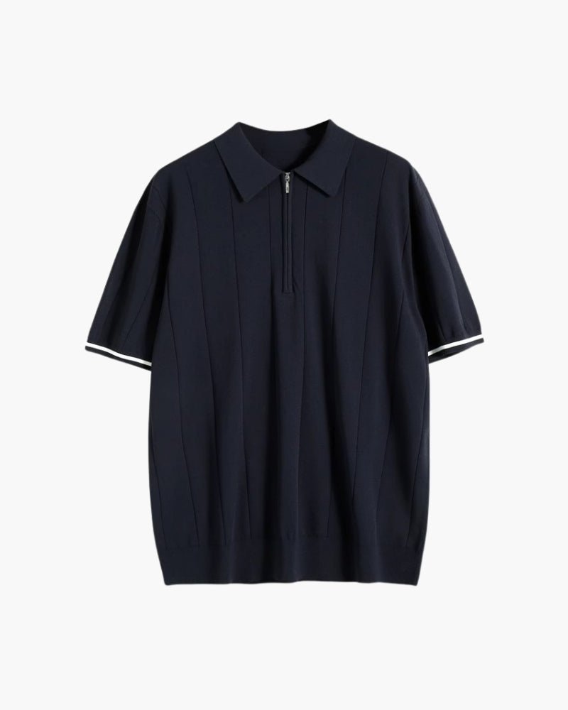Corvin Vertical-Knit Zip Polo product image 3