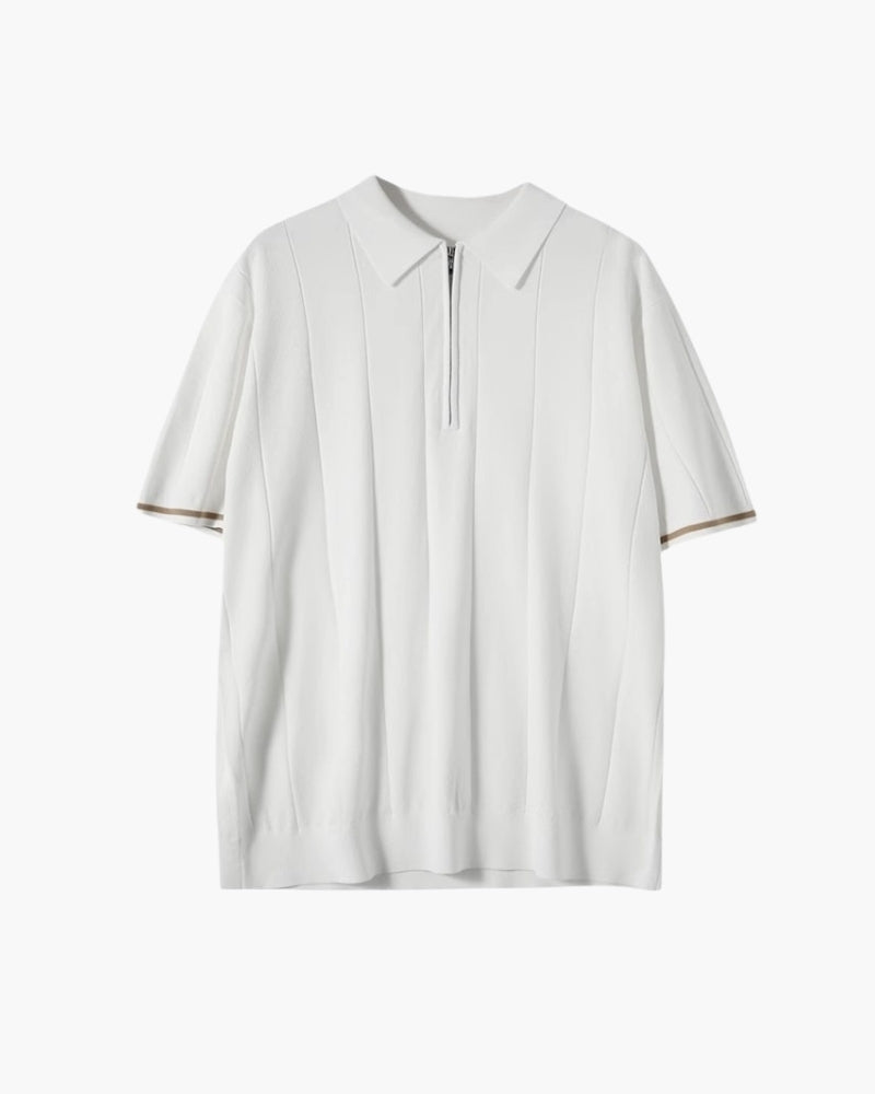Corvin Vertical-Knit Zip Polo product image 6