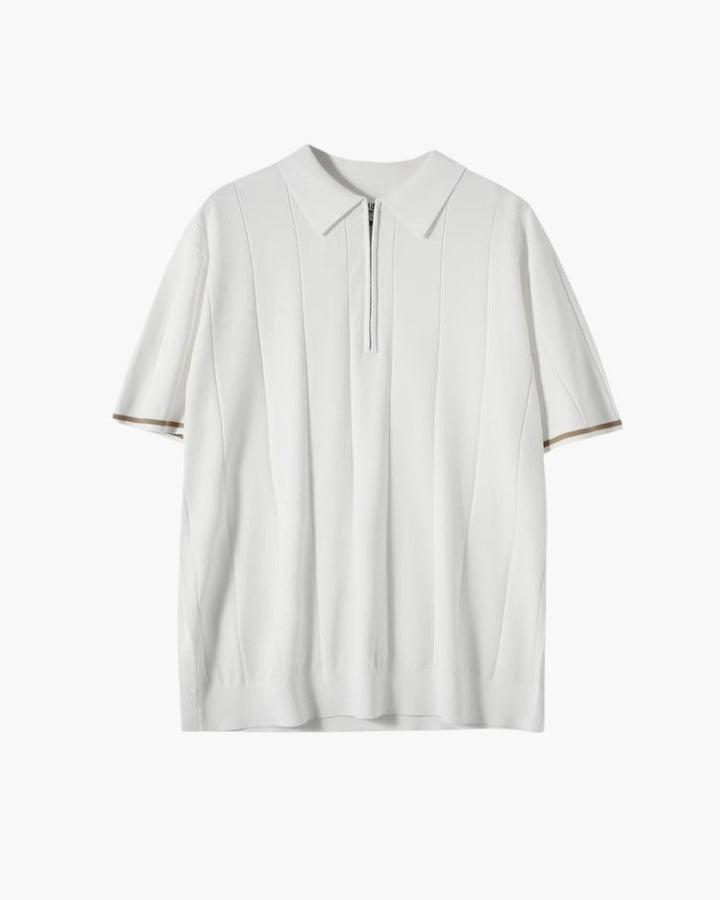 Corvin Vertical-Knit Zip Polo product image 6