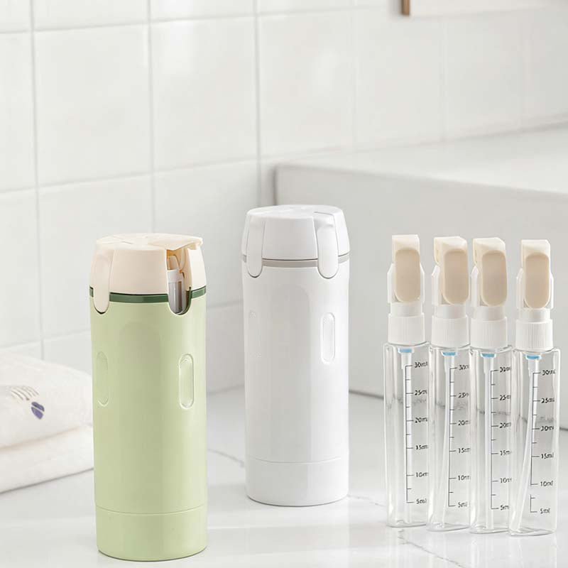 Cosmetic Organizer with Spill-Proof Design | Travel and Beauty Routine Simplification 3