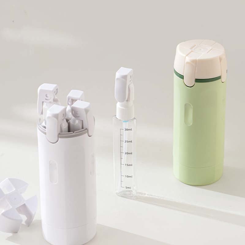Cosmetic Organizer with Spill-Proof Design | Travel and Beauty Routine Simplification 2