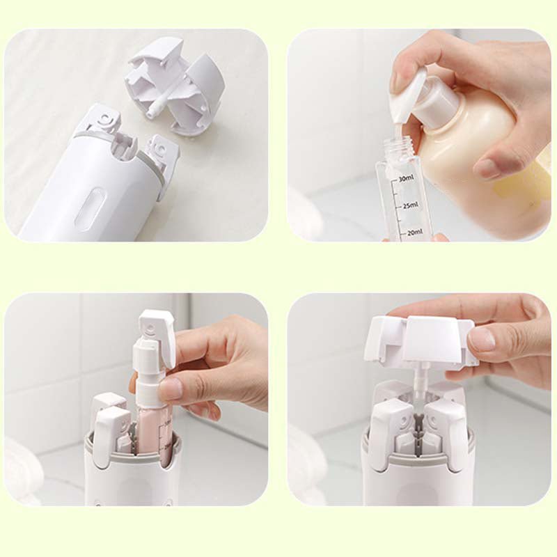 Cosmetic Organizer with Spill-Proof Design | Travel and Beauty Routine Simplification 8