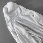 Cotton - Linen Blend Hoodie™ — Stay Cool, Dry, and Effortlessly Stylish All Day Long (White XS) - | Zavonix
