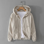 Cotton - Linen Blend Hoodie™ — Stay Cool, Dry, and Effortlessly Stylish All Day Long (White XS) - | Zavonix