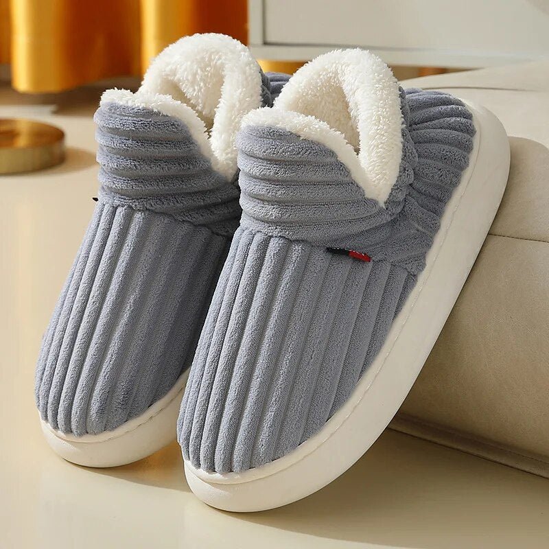 CozyStep Slippers (Gray US 3.5 - 4.5 / EU 35 - 36) - | Zavonix
