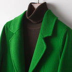 Cropped Cashmere Blazer™ — Slip Into Unshakable Confidence and Luxurious Power (Brown XS) - | Zavonix