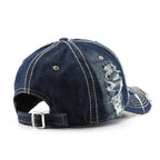 Crosley — Rustic Vintage Washed Denim Hat with Adjustable Fit (Navy Blue Adjustable) - | Zavonix