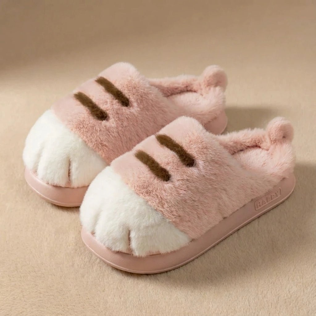 Cuddle Cat Paw Slippers | Ultra-Plush, Cute Design for Women