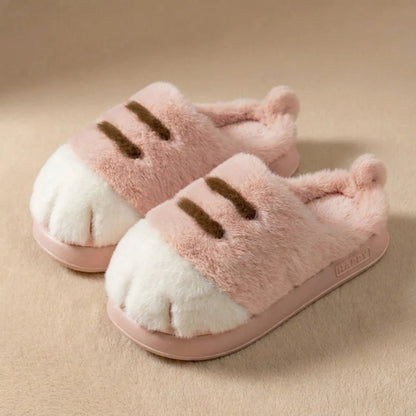Cuddle Cat Paw Slippers | Ultra-Plush, Cute Design for Women