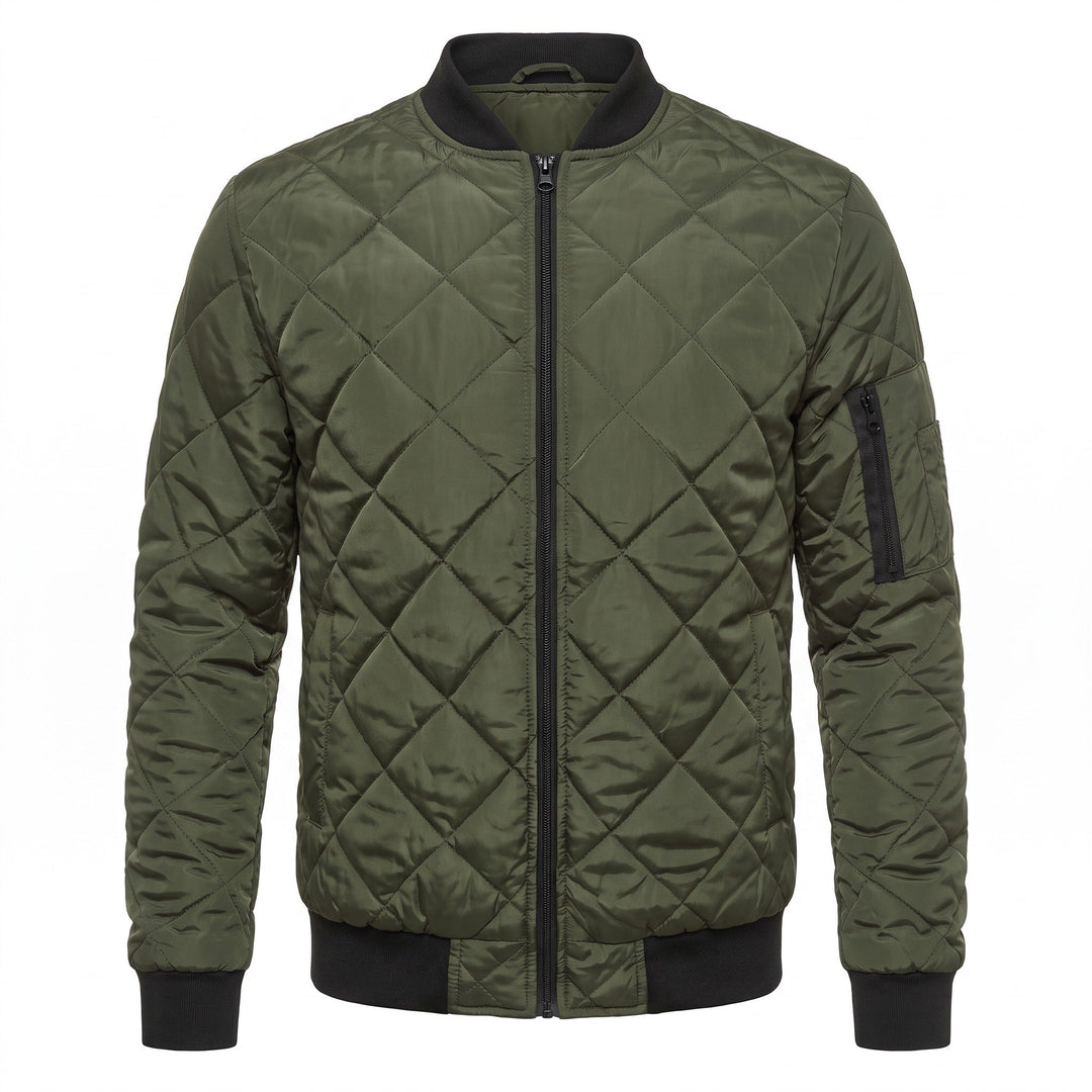 Culverax Quilted Bomber Jacket product image 1