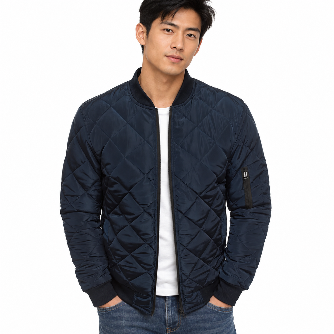 Culverax Quilted Bomber Jacket product image 2