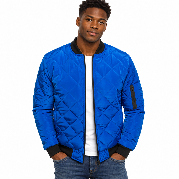 Culverax Quilted Bomber Jacket product image 5