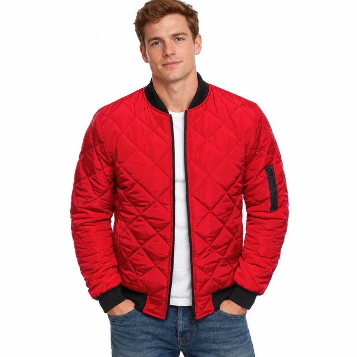 Culverax Quilted Bomber Jacket product image 7