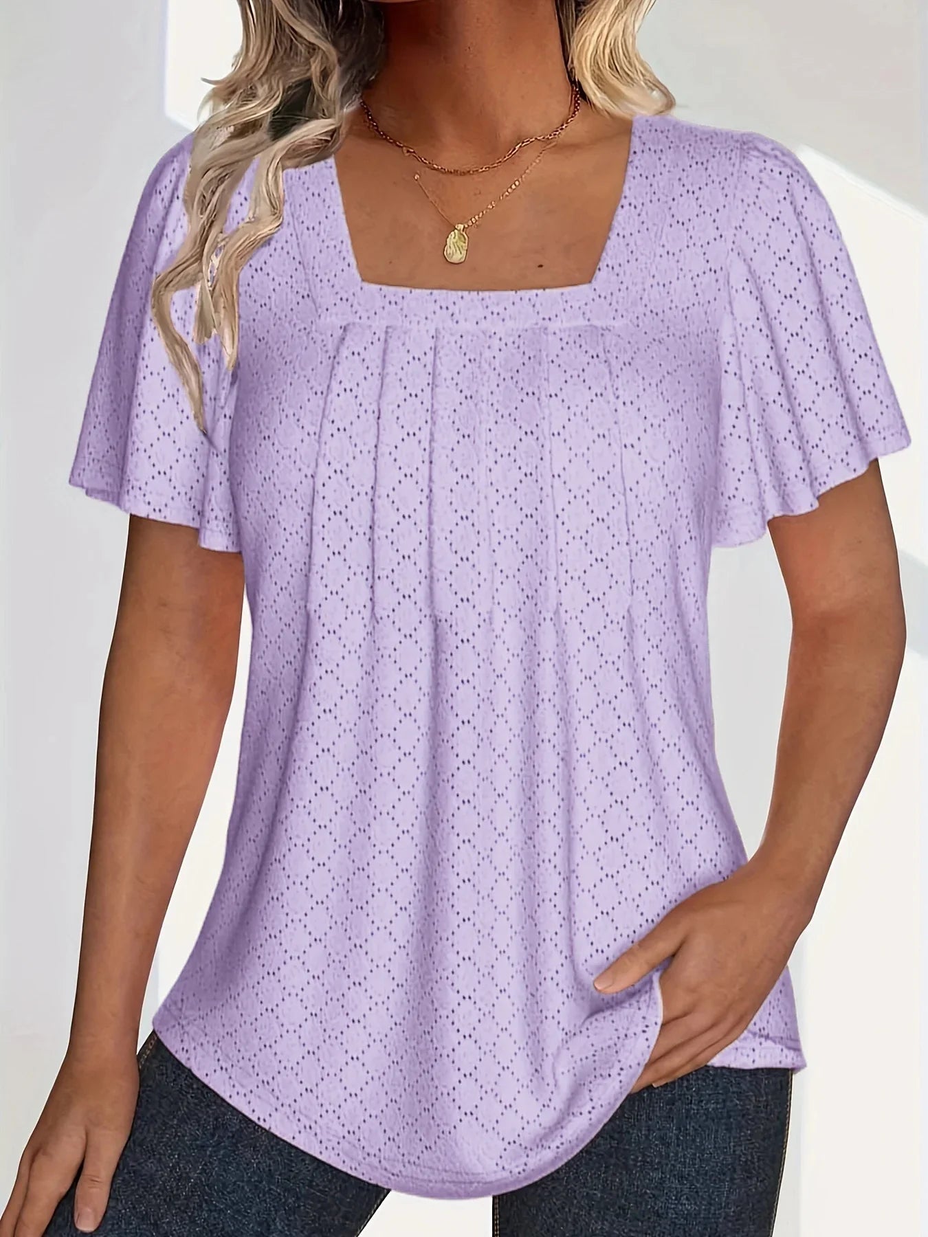 CurveFlow™ — Embrace Your Shape with Effortless Elegance and All - Day Comfort (Purple 3XL) - | Zavonix