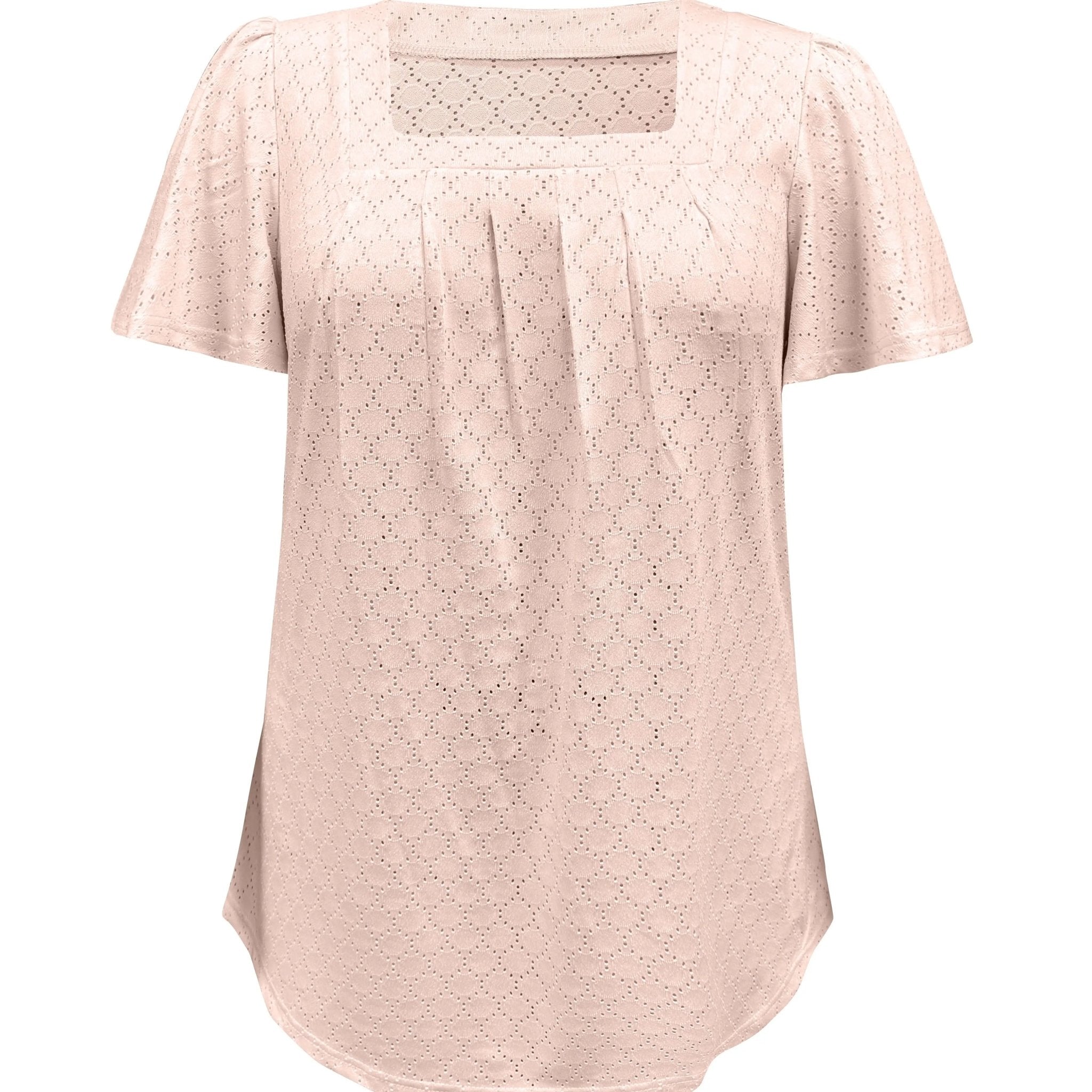 CurveFlow™ — Embrace Your Shape with Effortless Elegance and All - Day Comfort (Light pink 3XL) - | Zavonix