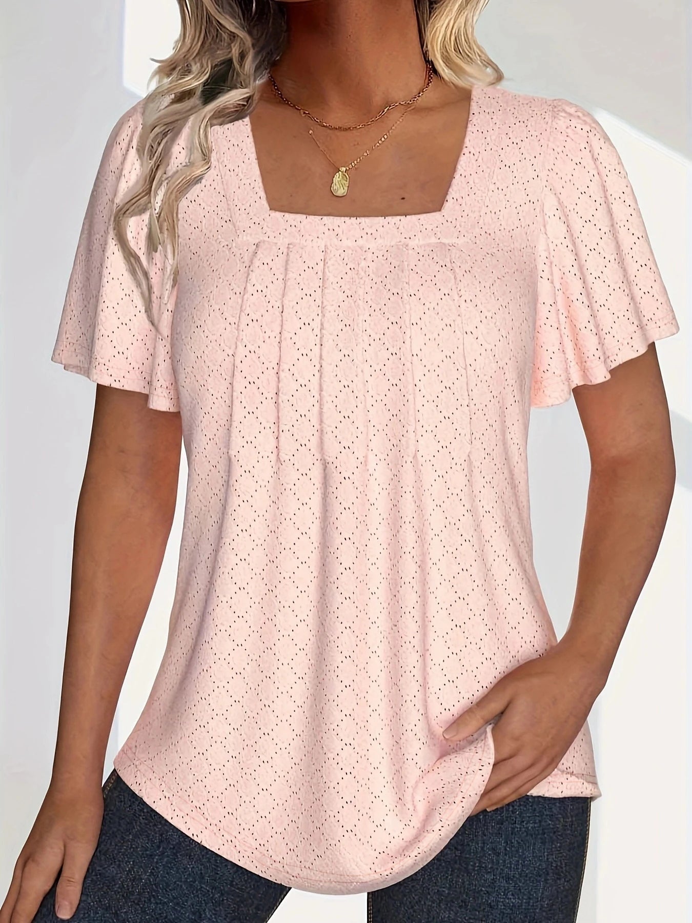 CurveFlow™ — Embrace Your Shape with Effortless Elegance and All - Day Comfort (Light pink 3XL) - | Zavonix