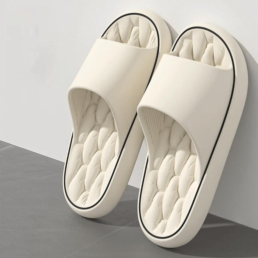 CushEase™ Cloud Slides (Beige US 6 / EU 38) - Shoes | Zavonix