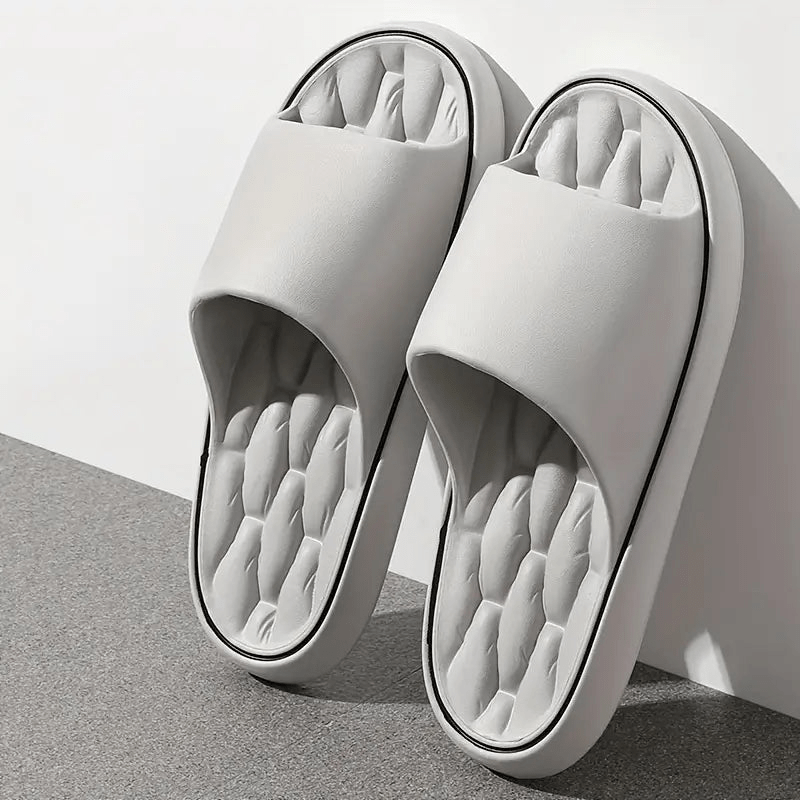 CushEase™ Cloud Slides (Light Gray US 6 / EU 38) - Shoes | Zavonix