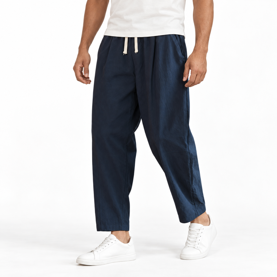 Cyrelthane Cotton Trousers product image 1